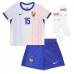 Camisa de time de futebol França Marcus Thuram #15 Replicas 2º Equipamento Infantil Europeu 2024 Manga Curta (+ Calças curtas)